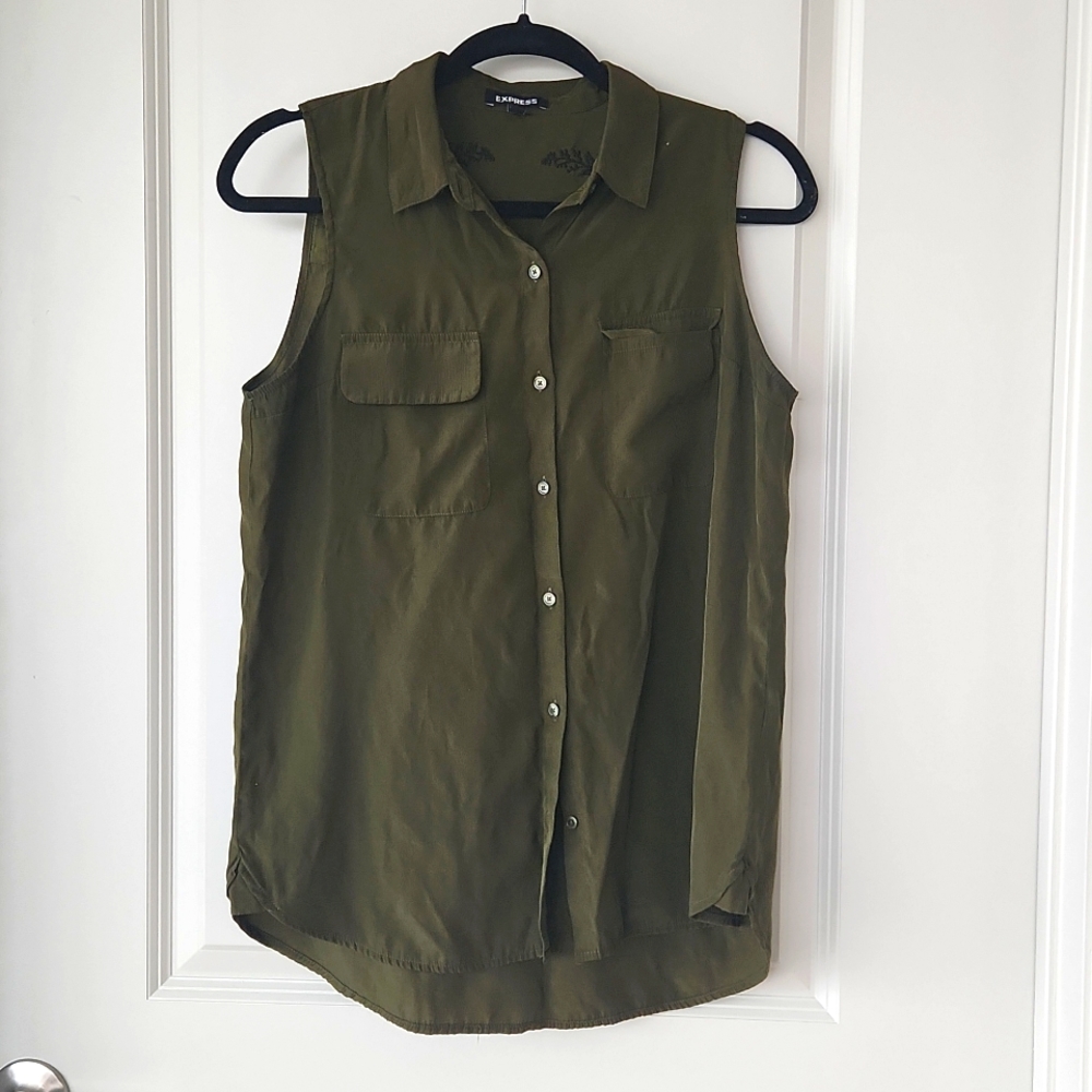 Soft Olive Green Shirt